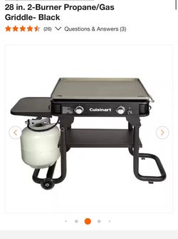 Cuisinart 28-Inch 2-Burner Propane Griddle