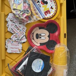 Mickey Mouse 1st Birthday Decorations 