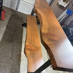 Live Edge Redwood Slabs