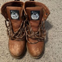 Georgia Steel Toe Work Boots Size 9 very limited use see pictures.