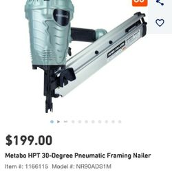 New In Box Air Nailer 