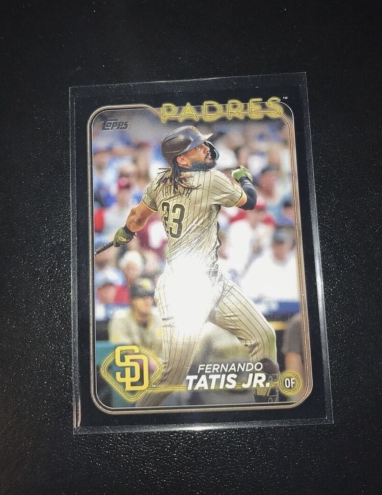 Fernando Tatis Jr Black Parallel /299 All Star Game -2024 Topps Update Series
