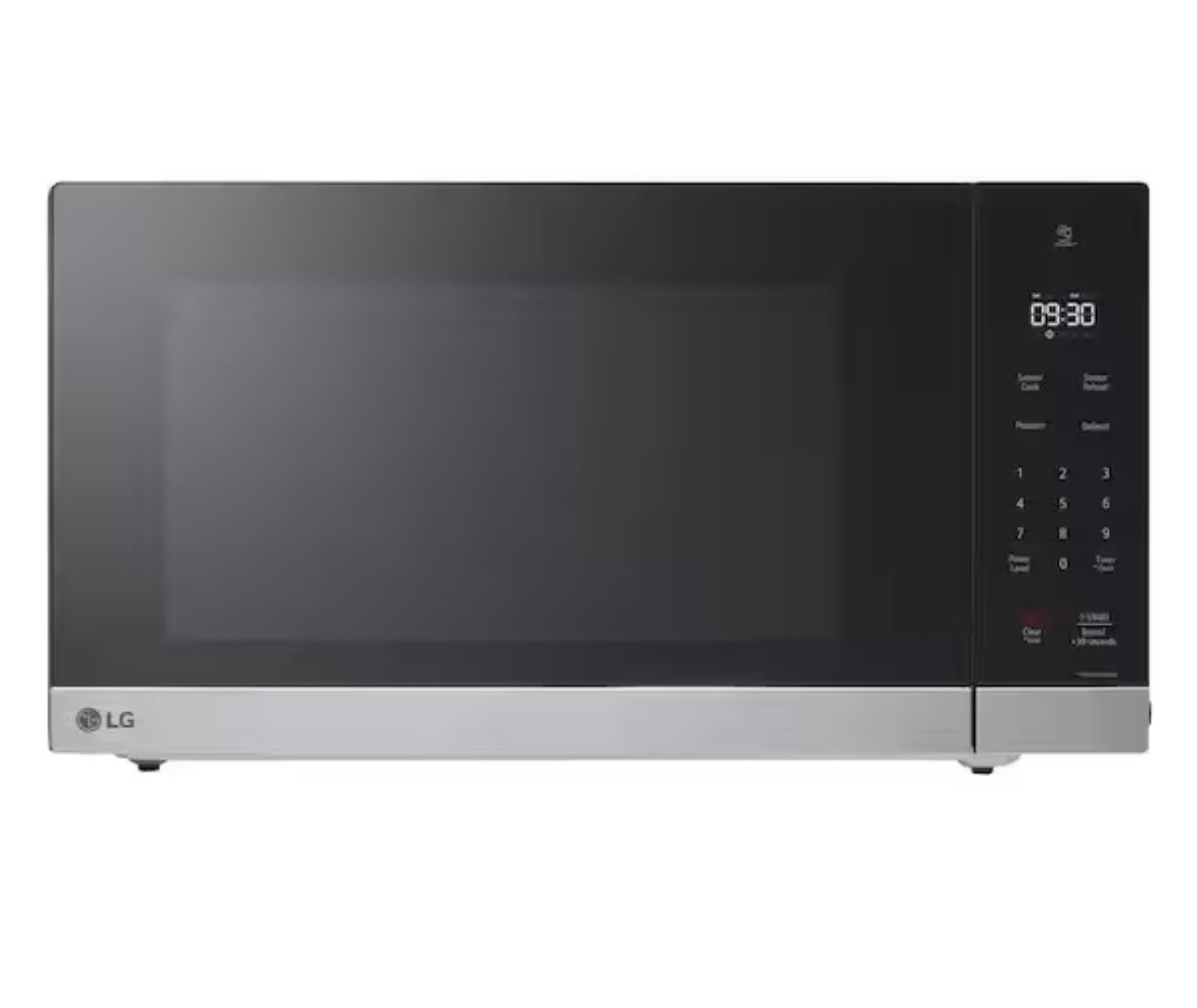 NeoChef 2.0 cu. ft. 1200-Watt Countertop Microwave in Stainless Steel with Smart Inverter