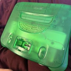 N64 Jungle Green Has A Crack 