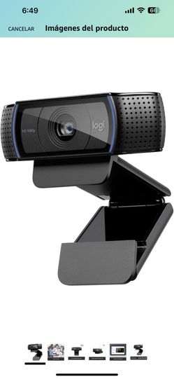 Logitech Cámara web C920x HD Pro,