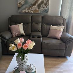 Set Of Sofas Color Gray