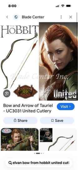 The Hobbit Tauriel Bow and Arrow UC3031