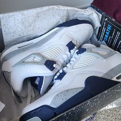 Jordan 4 Retro Midnight Navy Dead Stock Size 9.5