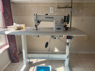 Leather walking foot sewing machine