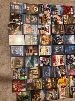 45 Blu-rays & DVDs for sale!