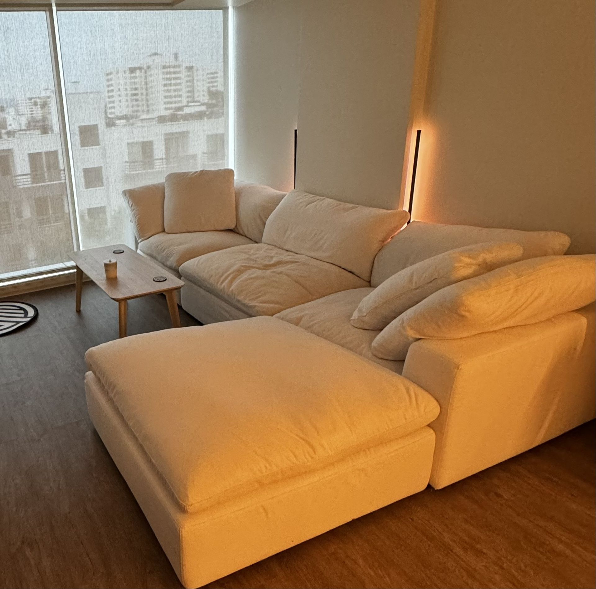 Restoration Hardware cloud Couch - White NEED GONE ASAP