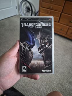 Transformers the game for psp