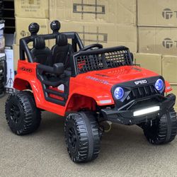 12V 4*4 Ride on Jeep w/ Parental Control