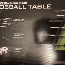 Foosball Table (Still In Box)