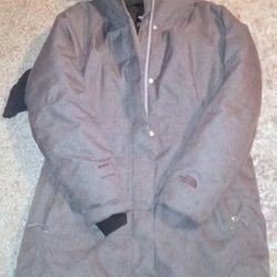 Women's Med. Northface Parka-. Thick And Very Warm!