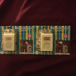 BRAND NEW VINTAGE CHAIN BURGLAR ALARM $20.00