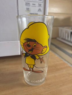 Vintage 1973 Pepsi Collector Series Speedy Gonzales Looney Tunes Glass
