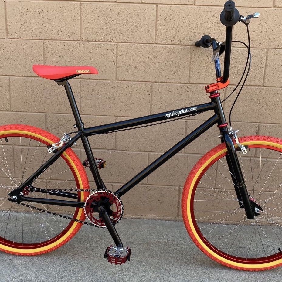 26” OG Pro Fire By SgvBicycles $599  Black Blue 