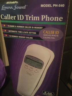 Caller ID Trim Phone New