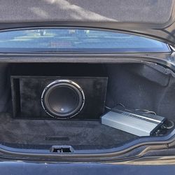 JL Audio W6 12inch With Custom Box 