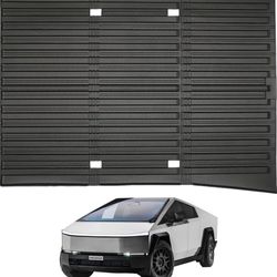 TPE Trunk Bed Mat for 2024 2025 Tesla Cybertruck - All-Weather, Odorless, High-Coverage Liner - 1PC Cargo Bed Mat, Cybertruck Must Have Accessories, C