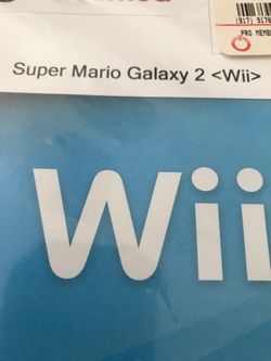Super Mario galaxy 2 wii