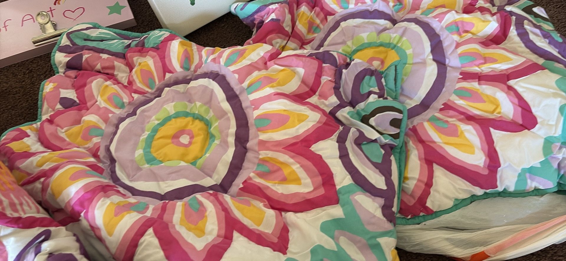 Girls Full Comforter And Pillow Cases