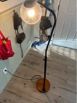 Standing lamp mid century modern