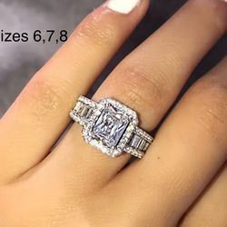 Engagement Ring With Box 