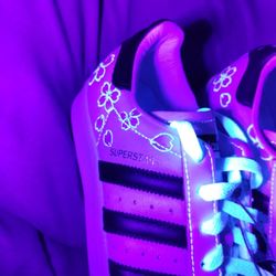 Adidas UV Light Activated Sneakers