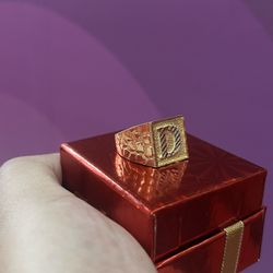 14k Gold Nugget Ring “D”