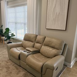 Leather Couch And Loveseat
