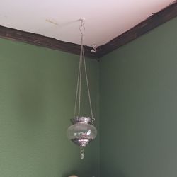 Small ceiling candle holder