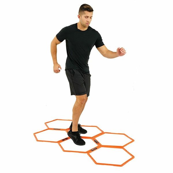 Hex Rings - Speed And Agility Fitness Training Tool