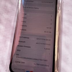 iPhone 12 Black 64GB Unlocked