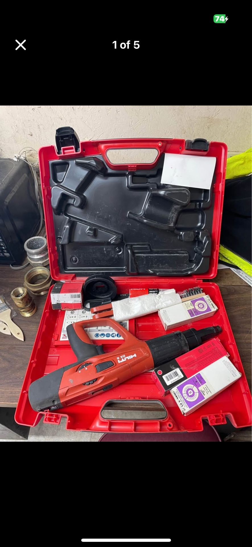Hilti DX 5 Powder Actuated Tool