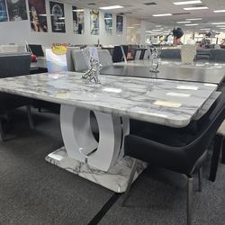 FURNITURE SALE OVERSTOCK NOW (modern Dining Table with 2 Free Chairs) 40% OFF.