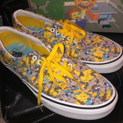 Itchy And Scratchy Simpson Edition Vans