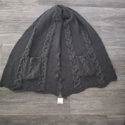 Knitted Long Scarf Shawl Soft Wrap