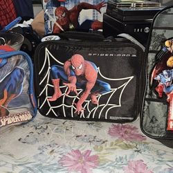 Spider-Man & Marvel Bag Bundle – Lunchboxes & Backpack!