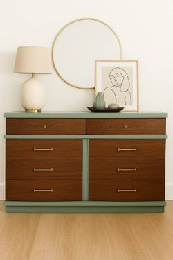 Vintage Charm Dresser Meets Modern Style!