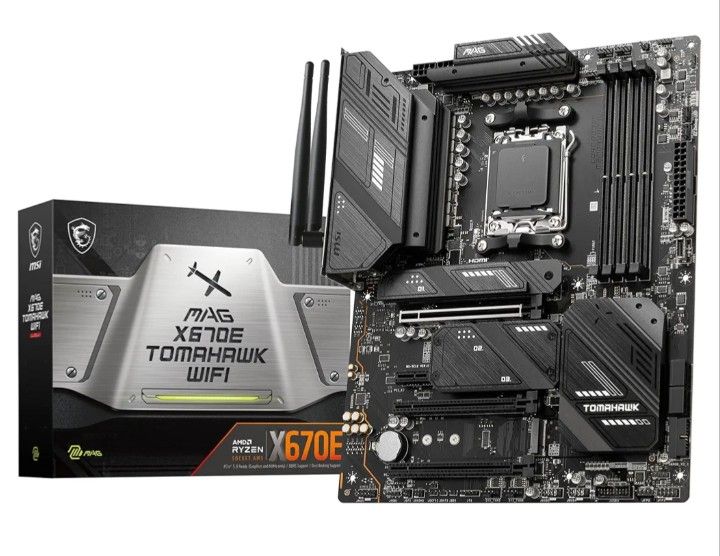 MSI MAG X670E Tomahawk WiFi AM5 Motherboard