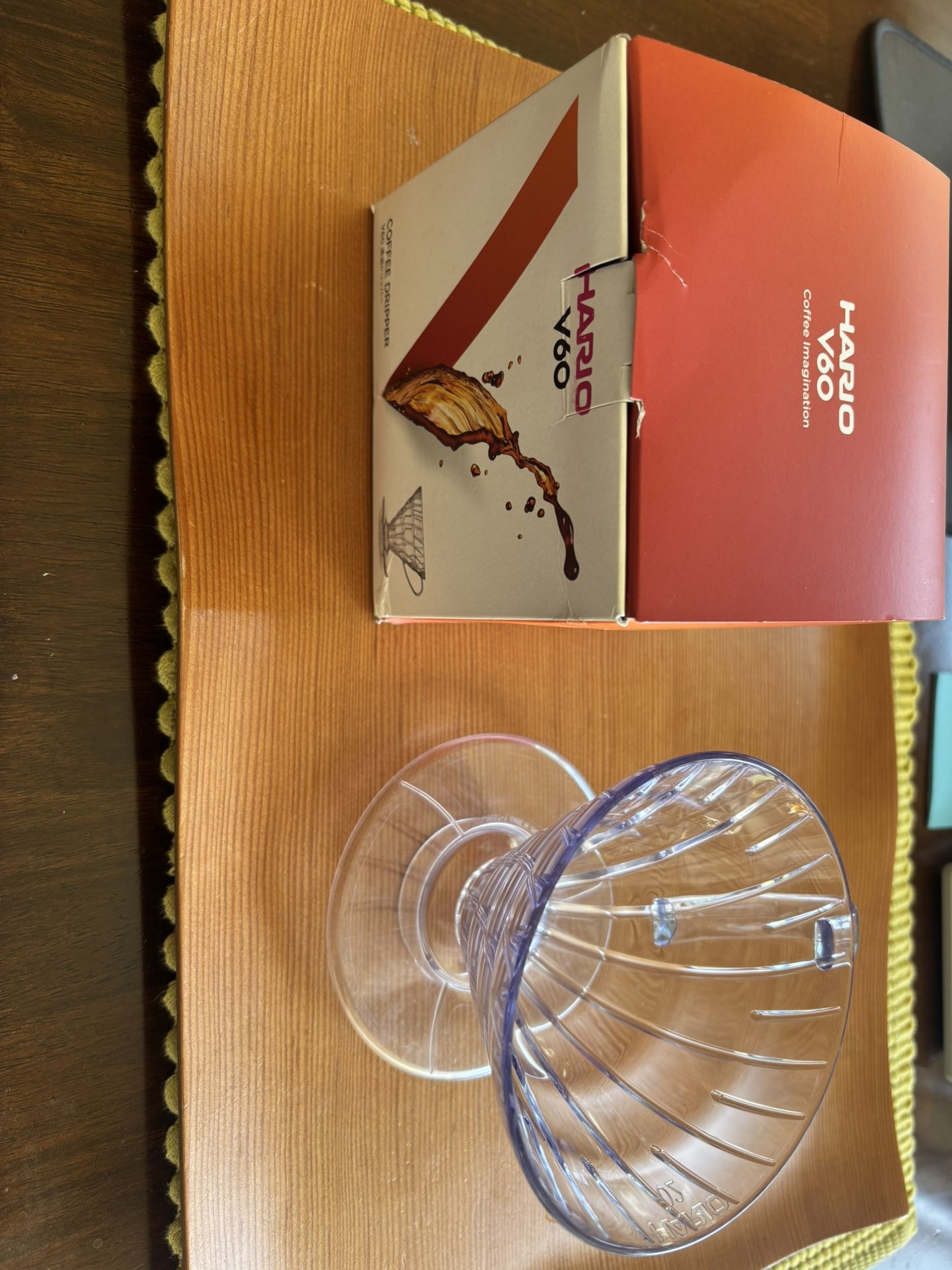 Hario V60 Pour Over Coffee Dripper