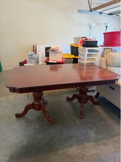 Dinning table with extension