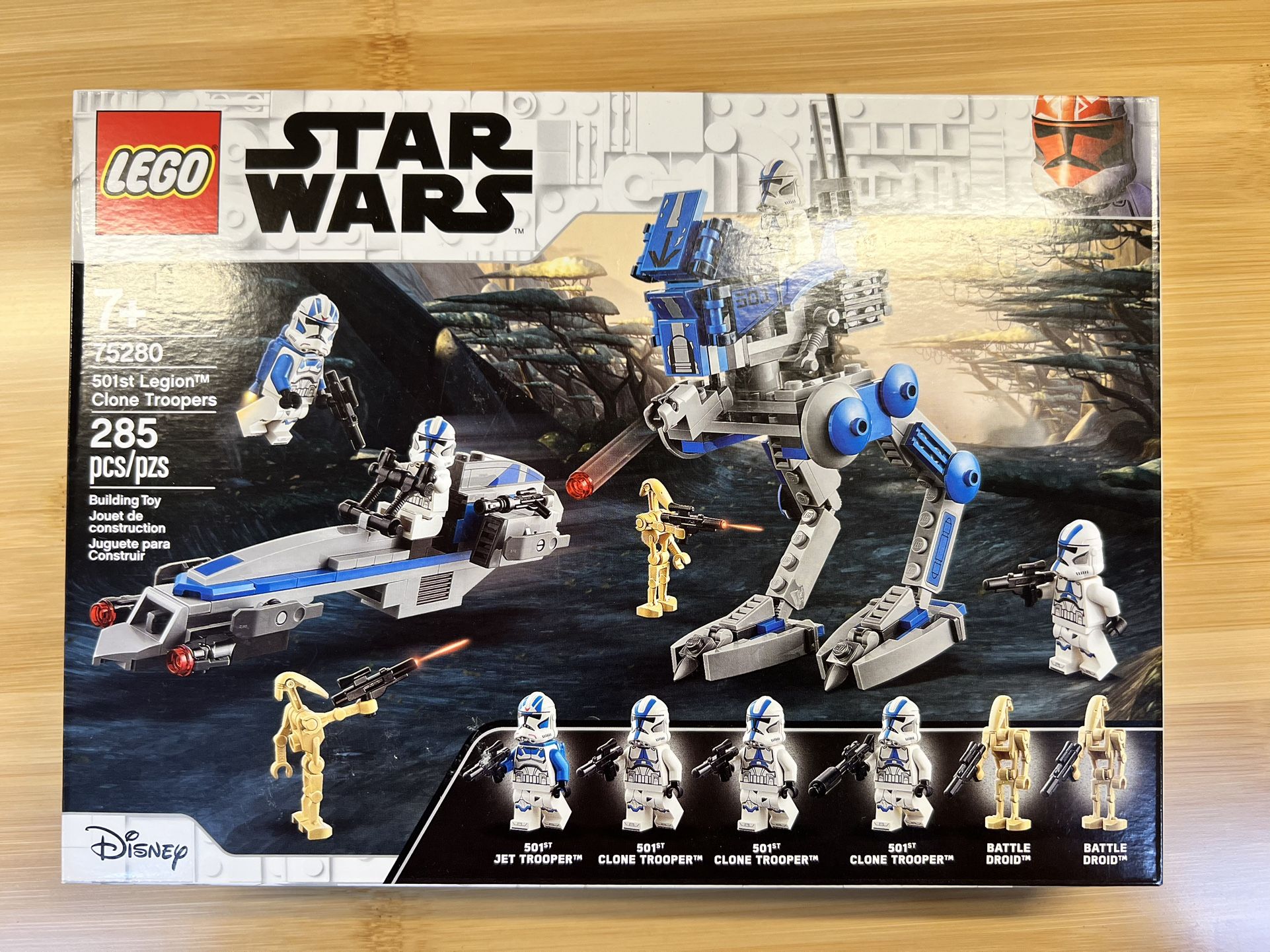 Lego 75280 501st Clone Legion Clone Trooper Battle Pack