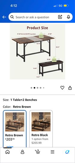 Dining tables