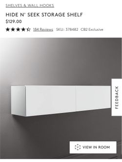 CB2 Storage Shelf