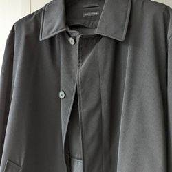 Black European raincoat (with Inner liner)