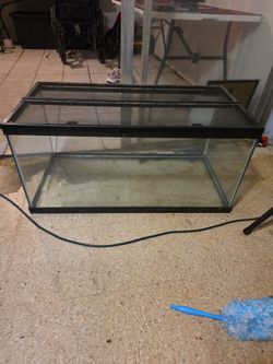 55 gallon reptile tank with metal lid