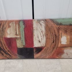 beautiful 69 × 19.5 inch canvas wall art. (MUST SELL TODAY)